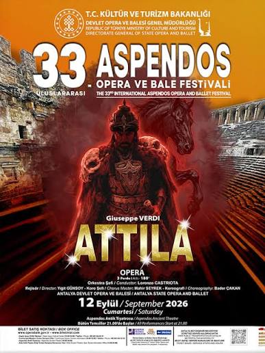 33. Uluslararası Aspendos Opera ve Bale Festivali